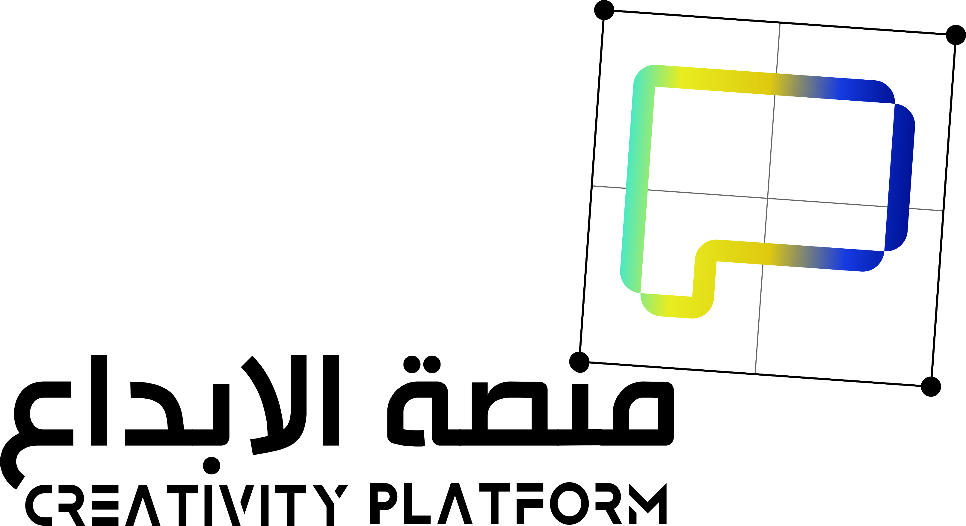 شعار شركة منصة الابداع